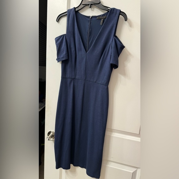 Bcbgmaxazria blue dress size small - Picture 1 of 3